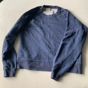 baldwin crewneck - blue- small